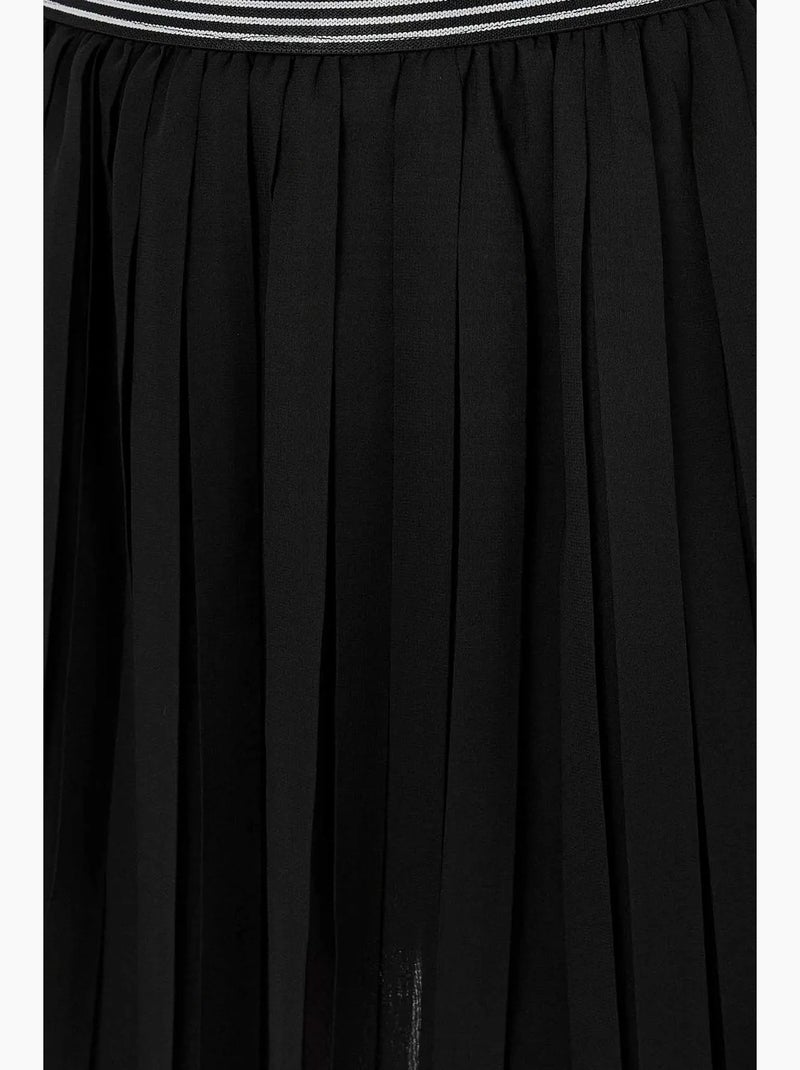 Minifalda plisada hiccup Negro - Kiabi