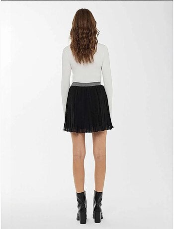 Minifalda plisada
