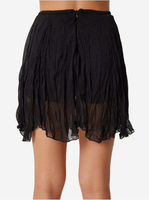 Minifalda texturizada con cintura elástica istanbul - Kiabi Minifalda texturizada con cintura elástica istanbul - Kiabi