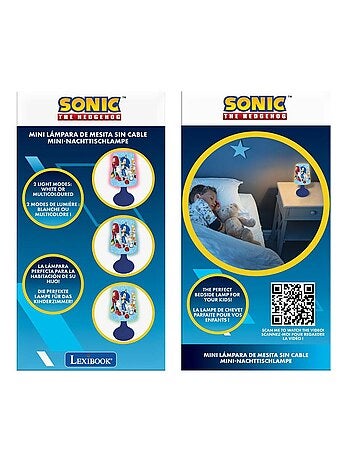 Minilámpara de cabecera y luz nocturna inalámbrica Sonic