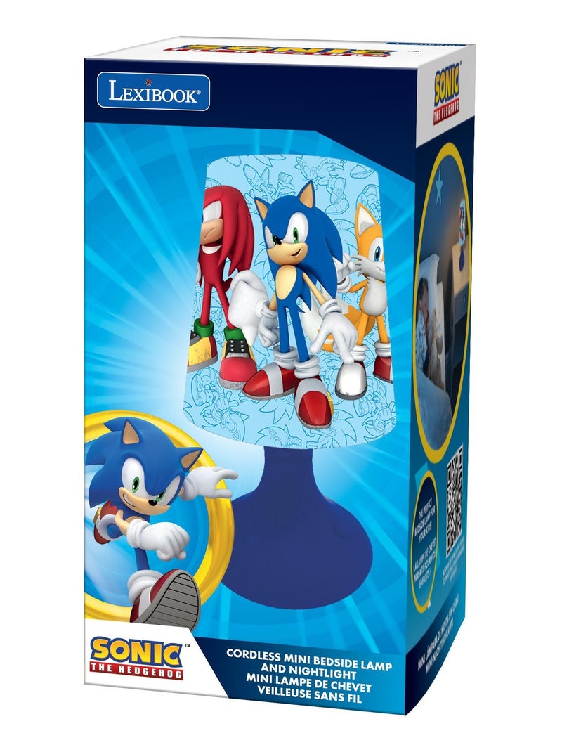 Minilámpara de cabecera y luz nocturna inalámbrica Sonic Azul - Kiabi