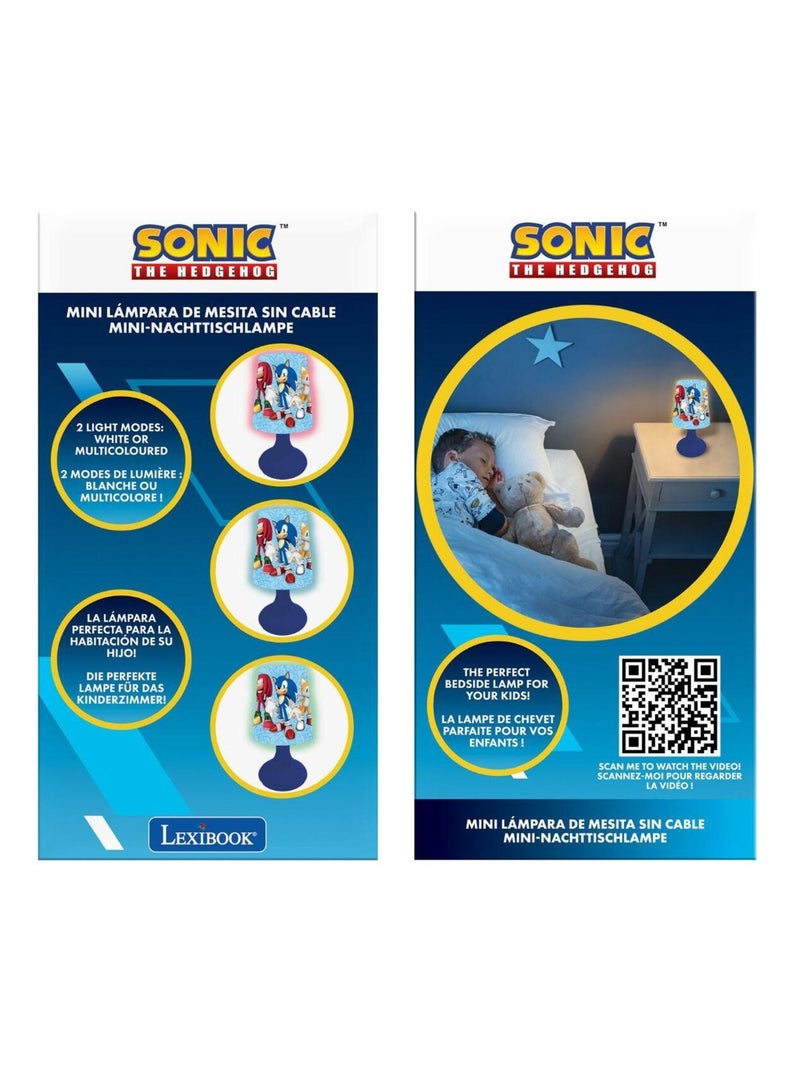 Minilámpara de cabecera y luz nocturna inalámbrica Sonic Azul - Kiabi