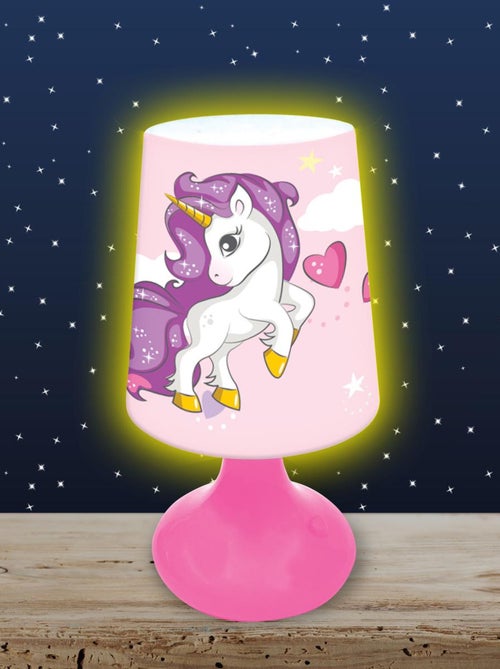 Minilámpara de mesilla de noche inalámbrica Unicornio y luz nocturna - Kiabi