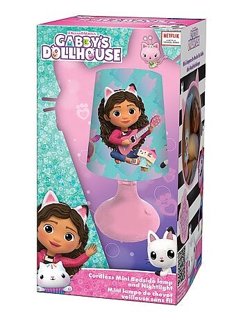 Minilámpara y luz de noche inalámbricas gabby's dollhouse