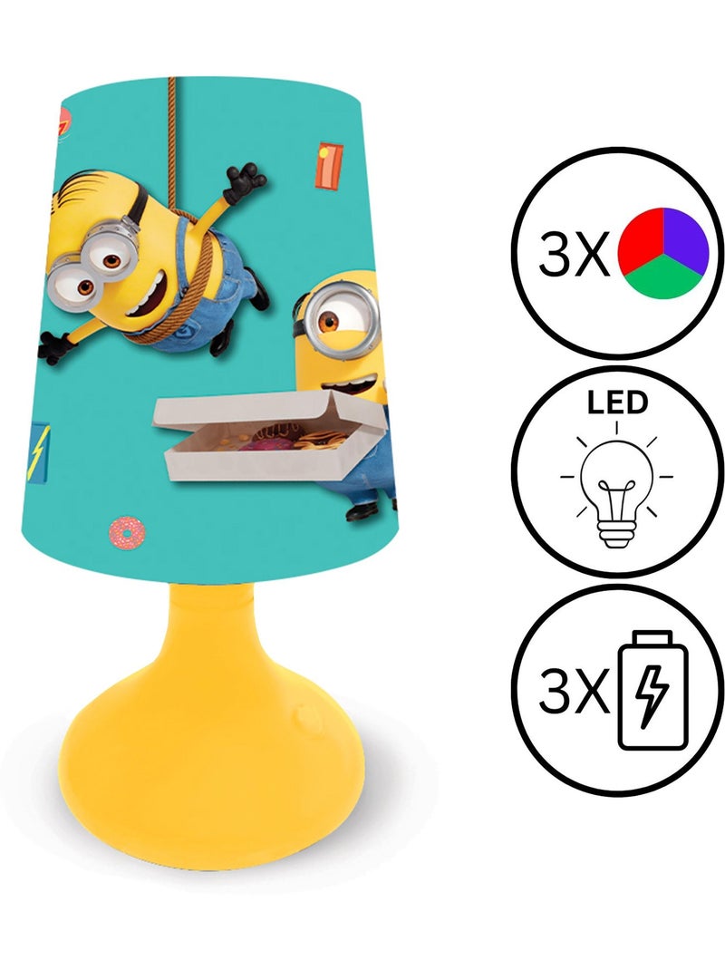 Minilámpara y luz de noche inalámbricas Minions Azul - Kiabi