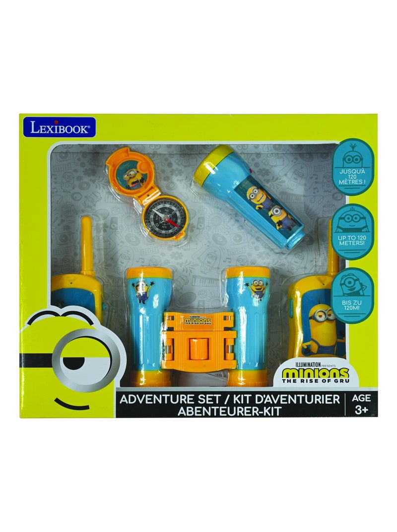 Minions aventura conjunto con Walkie Talkies de hasta 120 m N/D - Kiabi