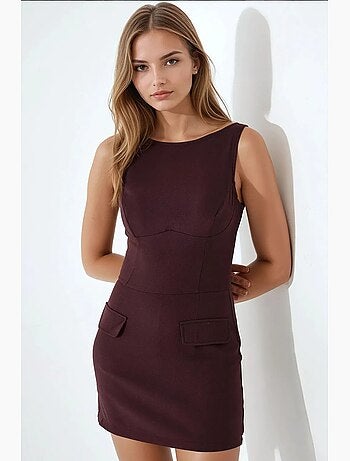 Minivestido ajustado con pantalones cortos hiccup