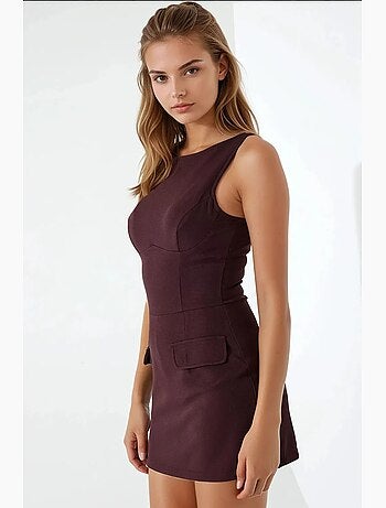 Minivestido ajustado con pantalones cortos hiccup