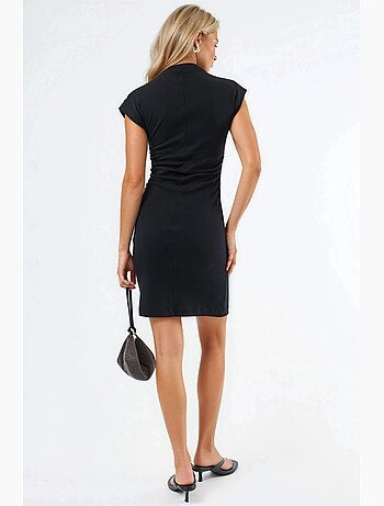 Minivestido ajustado sin mangas busem