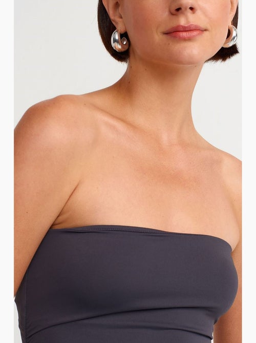 Minivestido bodycon sin tirantes dilvin - Kiabi