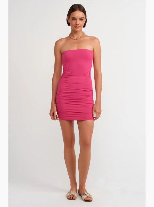 Minivestido bodycon sin tirantes dilvin - Kiabi Minivestido bodycon sin tirantes dilvin - Kiabi
