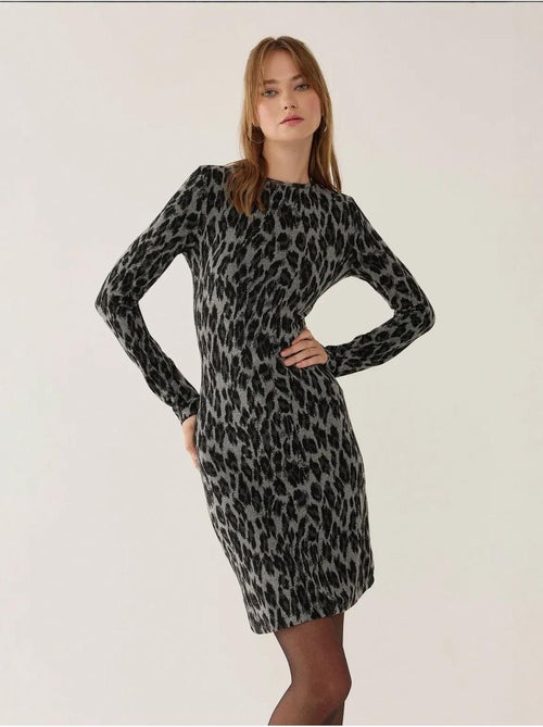 Minivestido con estampado animal hiccup - Kiabi