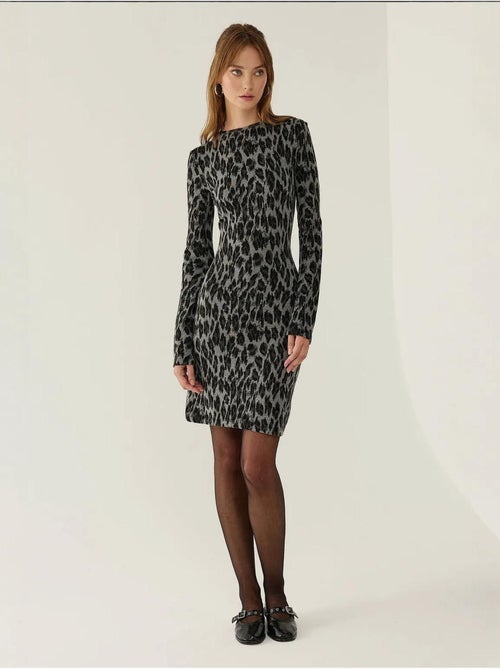 Minivestido con estampado animal hiccup - Kiabi