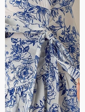Minivestido con estampado floral hiccup