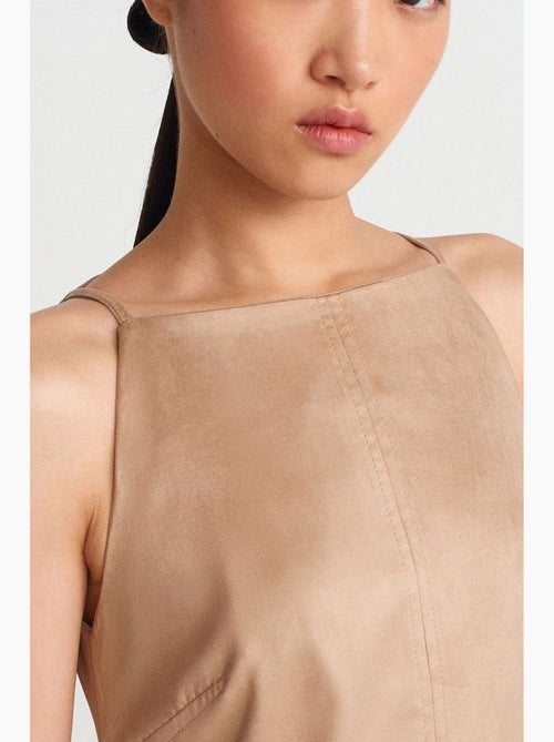 Minivestido sin mangas con cremallera dilvin - Kiabi