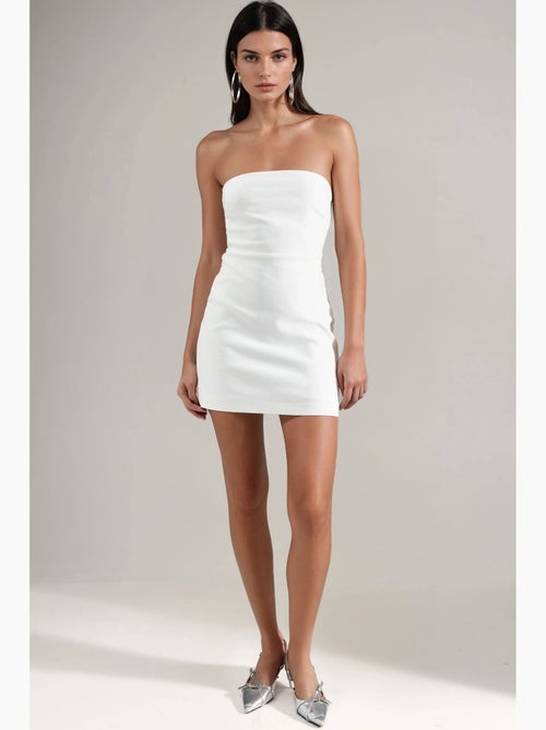 Minivestido sin tirantes hiccup - Kiabi