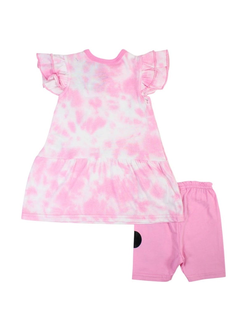 Minnie - Conjunto camiseta y legging bebé niña Rosa - Kiabi