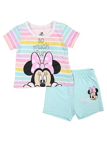 Minnie - Conjunto camiseta y short bebé niña