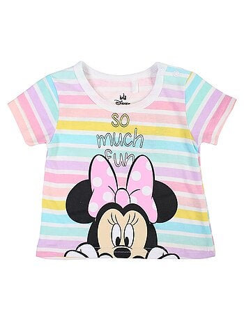 Minnie - Conjunto camiseta y short bebé niña
