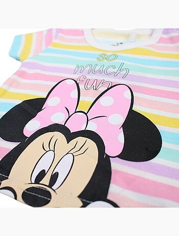 Minnie - Conjunto camiseta y short bebé niña