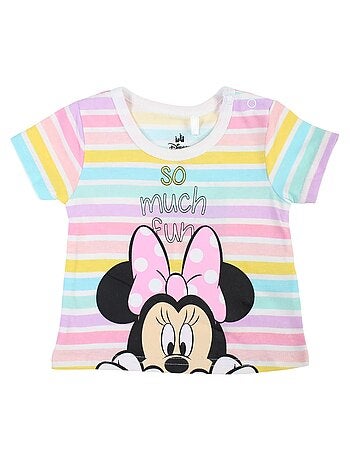 Minnie - Conjunto camiseta y short bebé niña