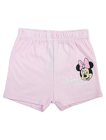 Minnie - Conjunto camiseta y short bebé niña