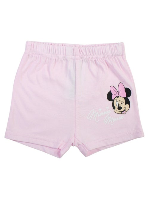 Minnie - Conjunto camiseta y short bebé niña - Kiabi