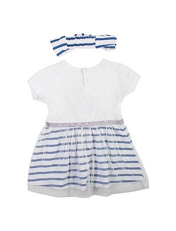 Minnie - Conjunto vestido y diadema bebé niña