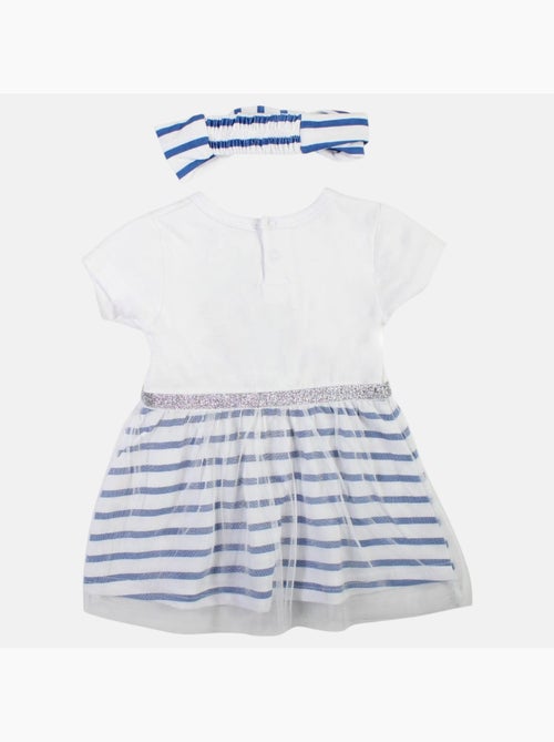 Minnie - Conjunto vestido y diadema bebé niña - Kiabi