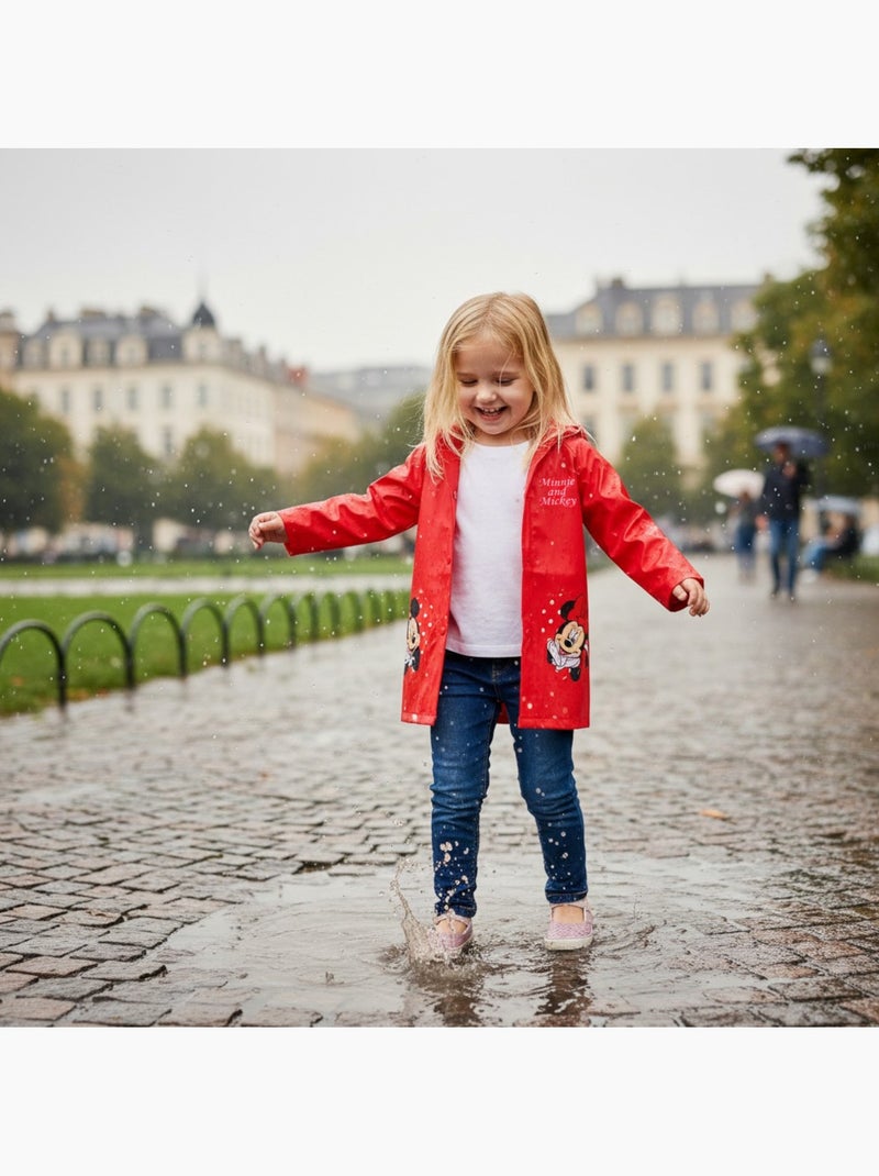 Minnie - Impermeable infantil  y Mickey Rojo - Kiabi