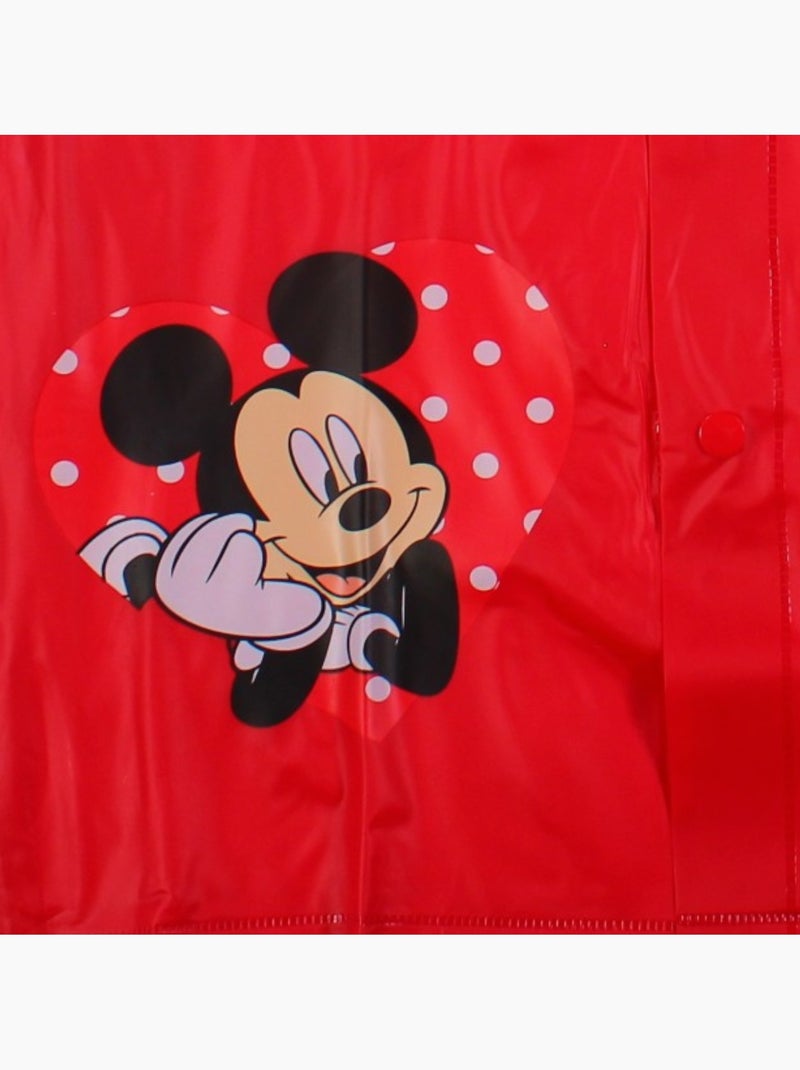Minnie - Impermeable infantil  y Mickey Rojo - Kiabi
