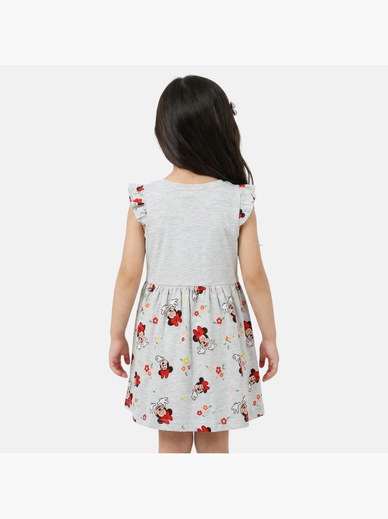 Minnie - Vestido para niña Gris - Kiabi
