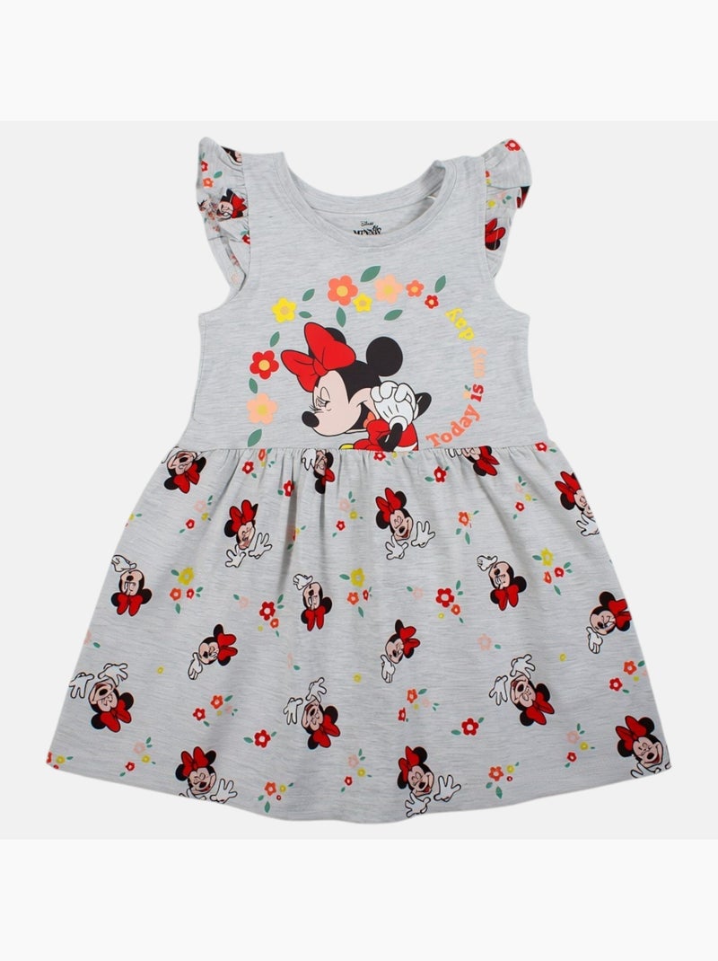 Minnie - Vestido para niña Gris - Kiabi