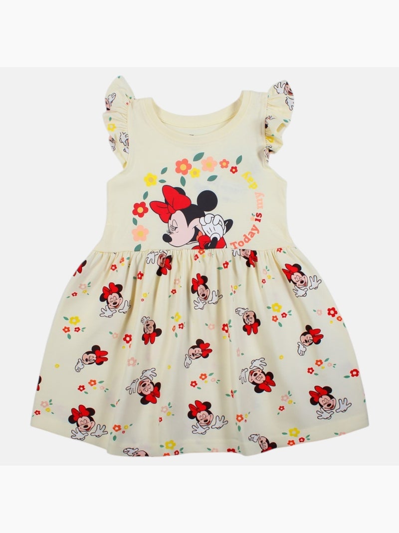 Minnie - Vestido para niña Naranja - Kiabi