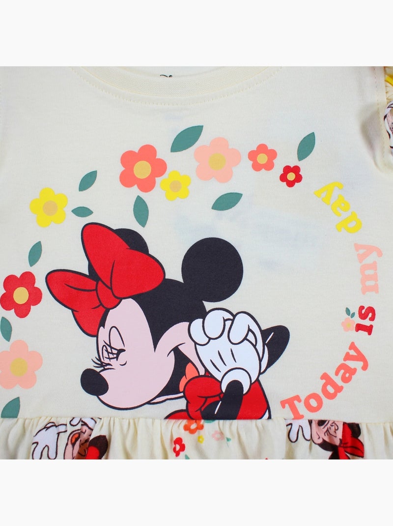 Minnie - Vestido para niña Naranja - Kiabi