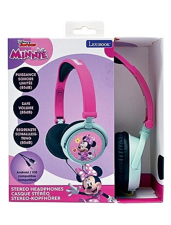 Minnie Auriculares plegables estéreo con cable y limitación segura del volumen