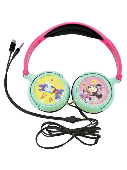 Minnie Auriculares plegables estéreo con cable y limitación segura del volumen - Kiabi