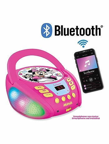 Minnie Bluetooth luz Reproductor de CD