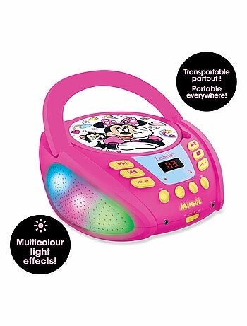 Minnie Bluetooth luz Reproductor de CD