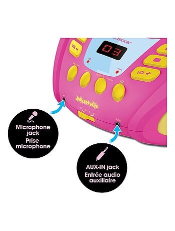 Minnie Bluetooth luz Reproductor de CD