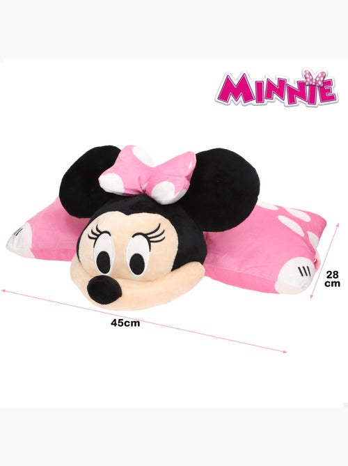 Minnie cojín peluche 2 en 1 suave y aterciopelado - Kiabi