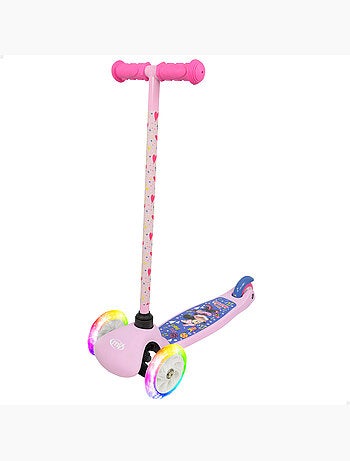 Minnie patinete 3 ruedas 55x23x68 cm máx. 20 kg con luces y freno