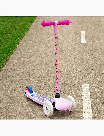 Minnie patinete 3 ruedas 55x23x68 cm máx. 20 kg con luces y freno