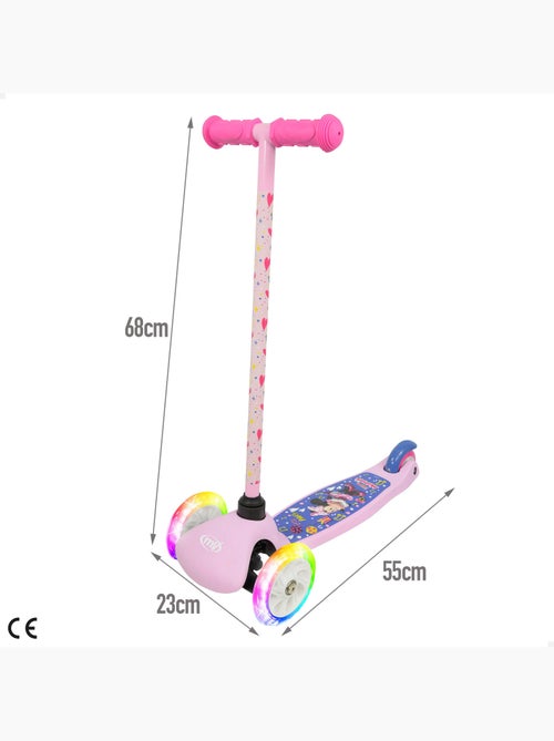Minnie patinete 3 ruedas 55x23x68 cm máx. 20 kg con luces y freno - Kiabi