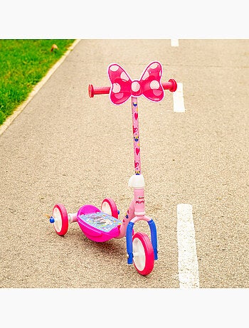 Minnie patinete 3 ruedas 57x30x60-66 cm máx. 20 kg + 2 años