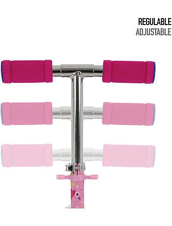 Minnie patinete plegable 2 ruedas 65x30x75-82 cm máx. 50 kg con freno