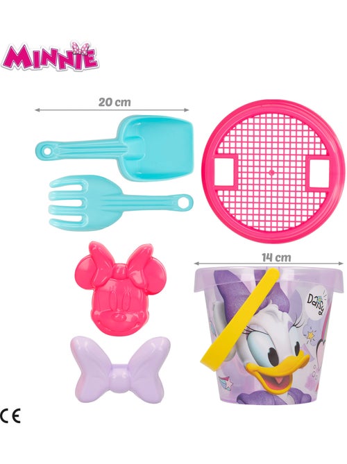 Minnie set cubo playa con accesorios mochila y poncho - Kiabi