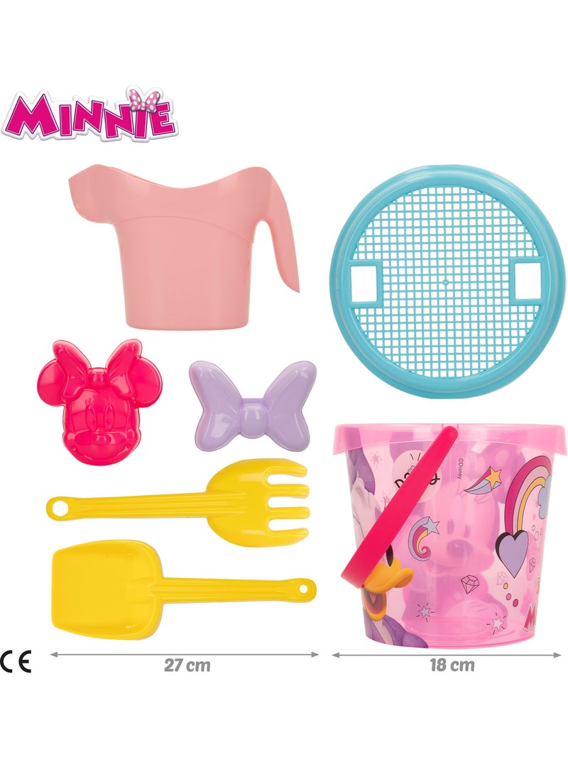 Minnie set cubo playa con accesorios toalla y bolsa N/D - Kiabi