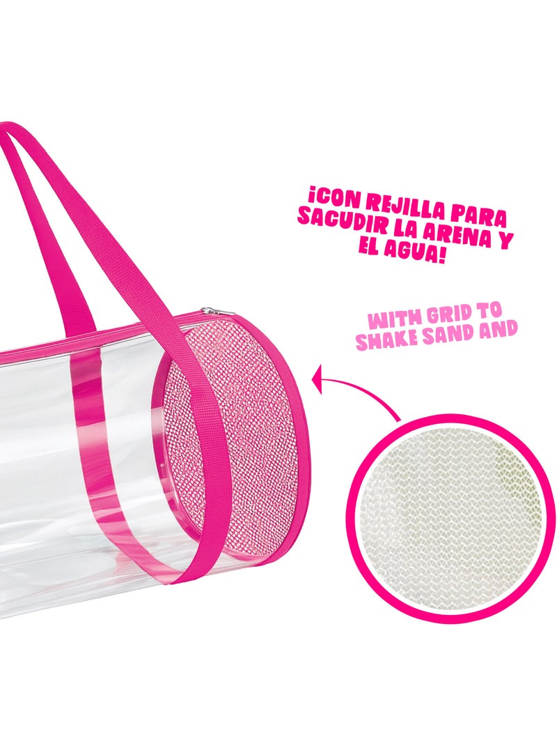Minnie set cubo playa con accesorios toalla y bolsa N/D - Kiabi