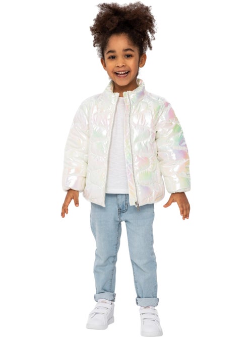 Minoti - Chaqueta Acolchada Diseño Metalizado de Ligero Niñas - Kiabi